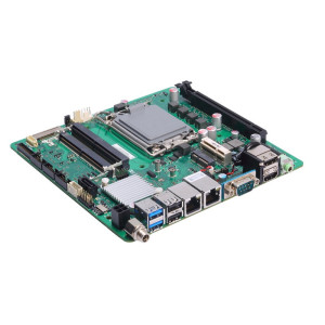 Axiomtek MANO561 Mini ITX Motherboard, 14th Gen Intel Core i9/i7/i5/i3, Pentium, Celeron, H610 chipset, 7 USB, up to 64GB memory